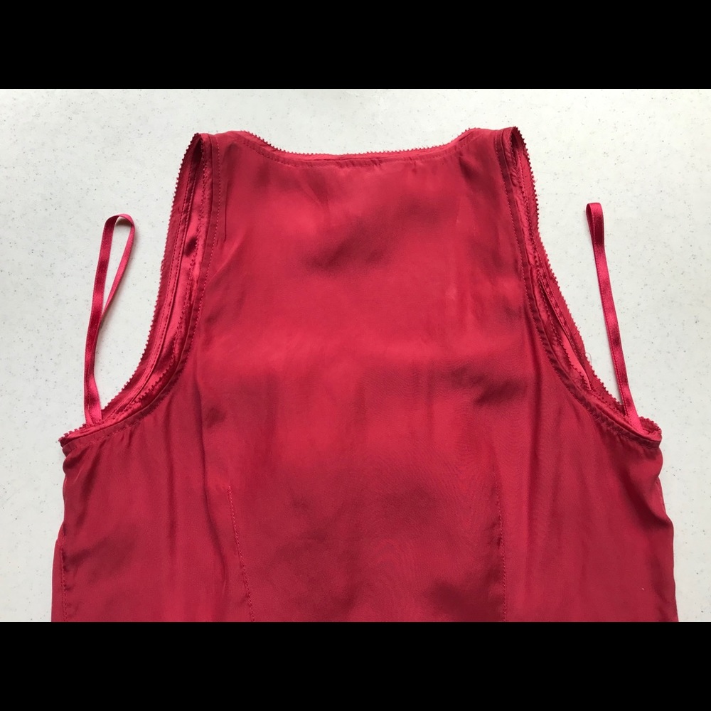 🆕WHBM Silk Raspberry Top - Picture 4 of 4